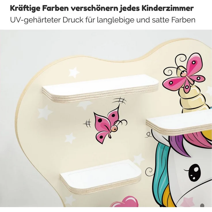 stadtecken Design 'Pony' Tonie-Regal, Holz mehrfarbig, 58x53 cm – Bild 3