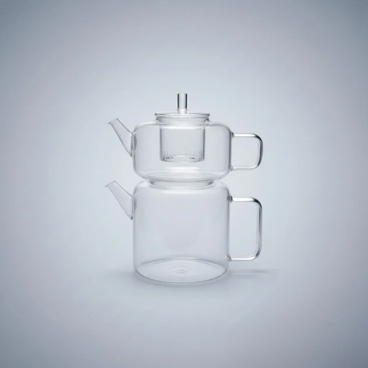 Hermia Concept 'CMS-5014' Teekanne, Transparent, 1600 ml