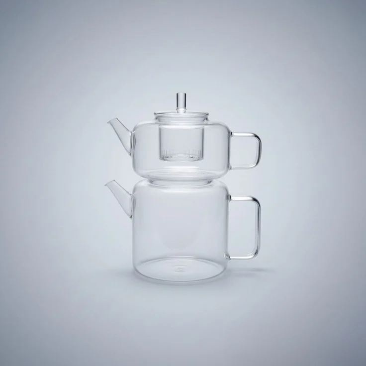 Hermia Concept 'CMS-5014' Teekanne, Transparent, 1600 ml