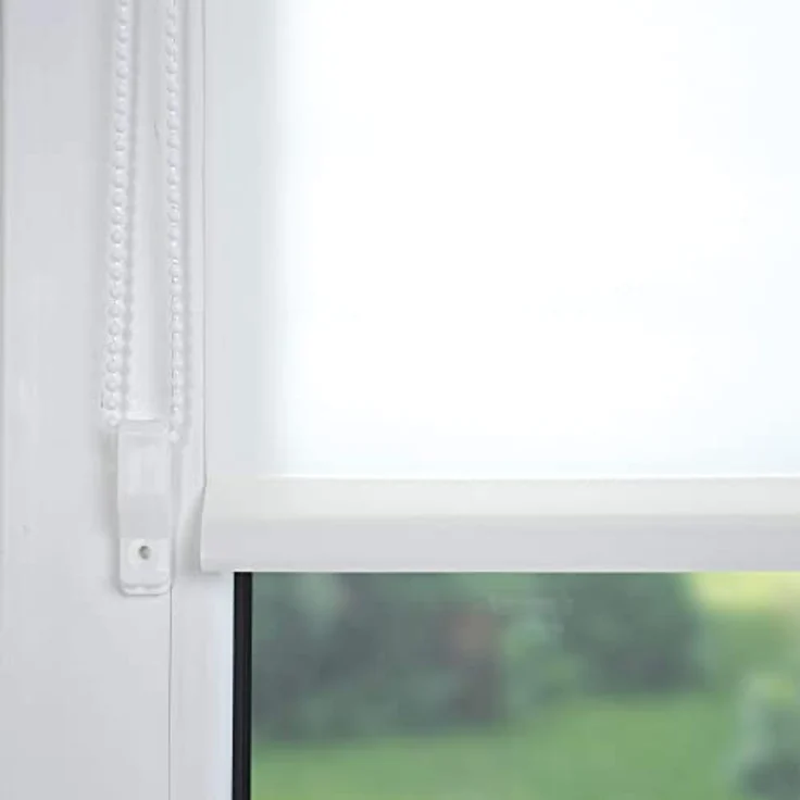 Seitenzugrollo Klemmfix, Liedeco, Lichtschutz, ohne Bohren, Klemmfix, inkl. Klemmträger – Bild 4