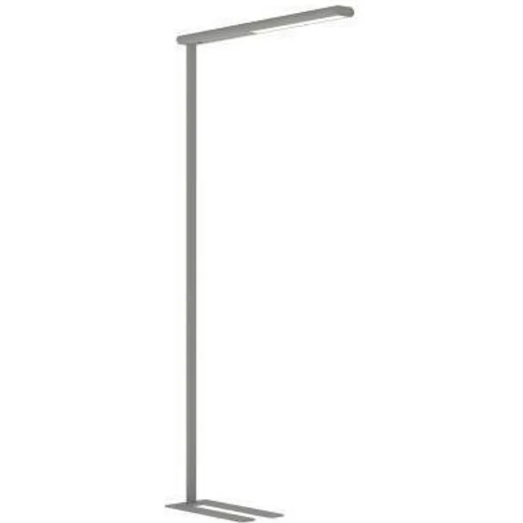 Maul LED-Standleuchte Mauljet dimmbar Aluminium Stahl silber