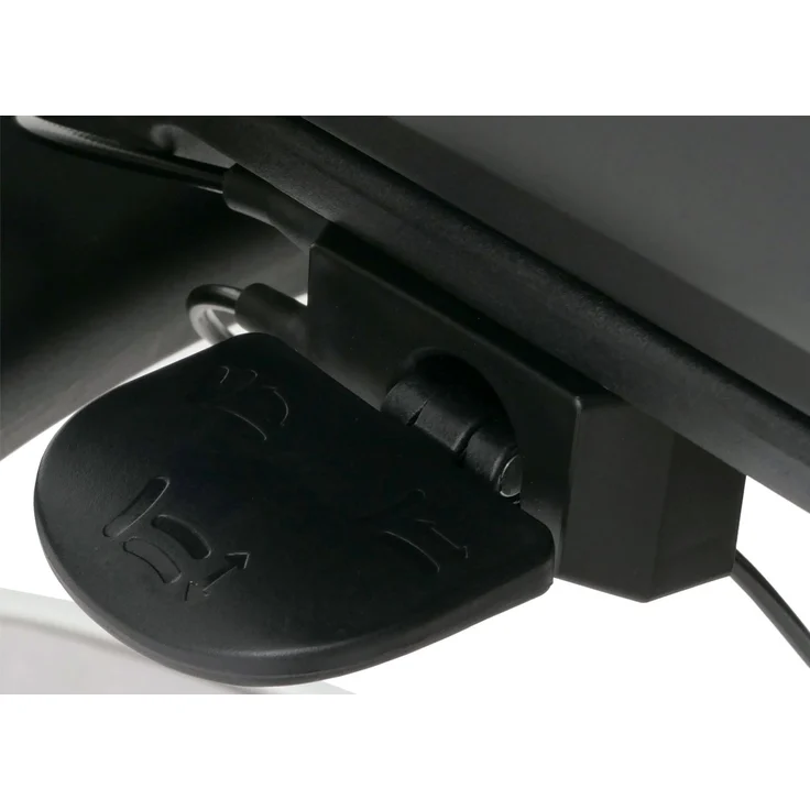 SIHOO Bürostuhl, Schreibtischstuhl Drehstuhl, ergonomisch, Lordosenstütze Fußstütze 6D-verstellbare Armlehnen schwarz – Bild 5