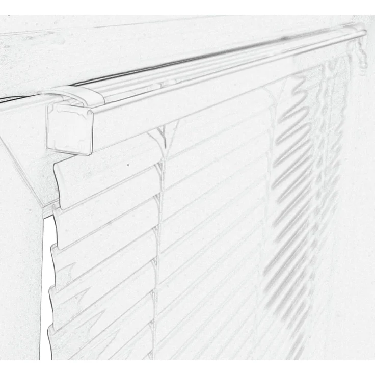 Deco Company Alu-Jalousie ohne Bohren, Zum Klemmen, Inkl. Klemmträgern, Sichtschutz, Lichtschutz, Blendschutz, Aluminium-Jalousie, Silber, 90 x 220 cm – Bild 12