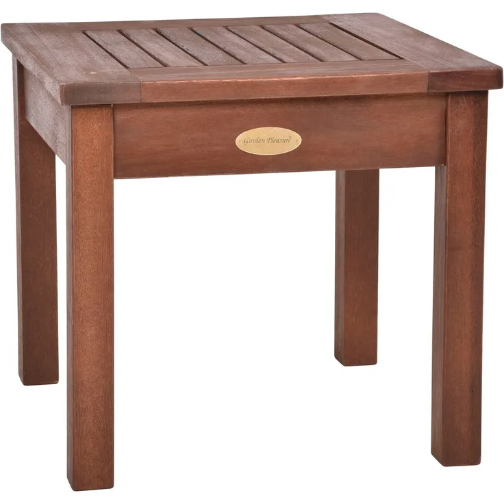 Garden Pleasure Beistelltisch SONORA, dunkelbraun Gartentisch Holz Tisch Garten