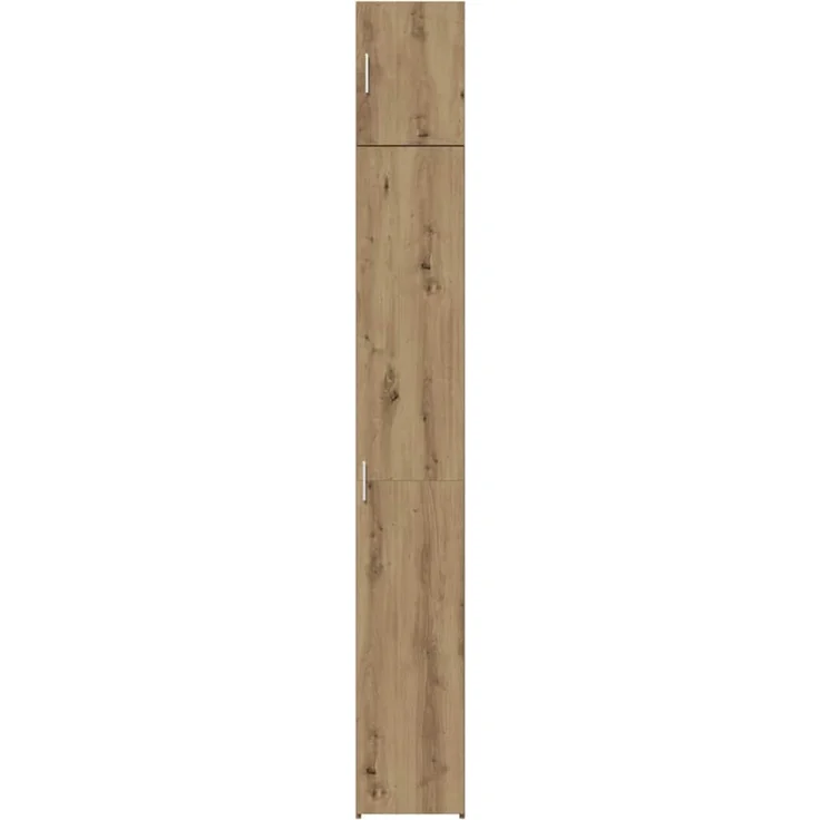 vidaXL Lagerschrank mit Regalen Artisan-Eiche 30 x 42,5 x 225 cm 3365628 – Bild 7