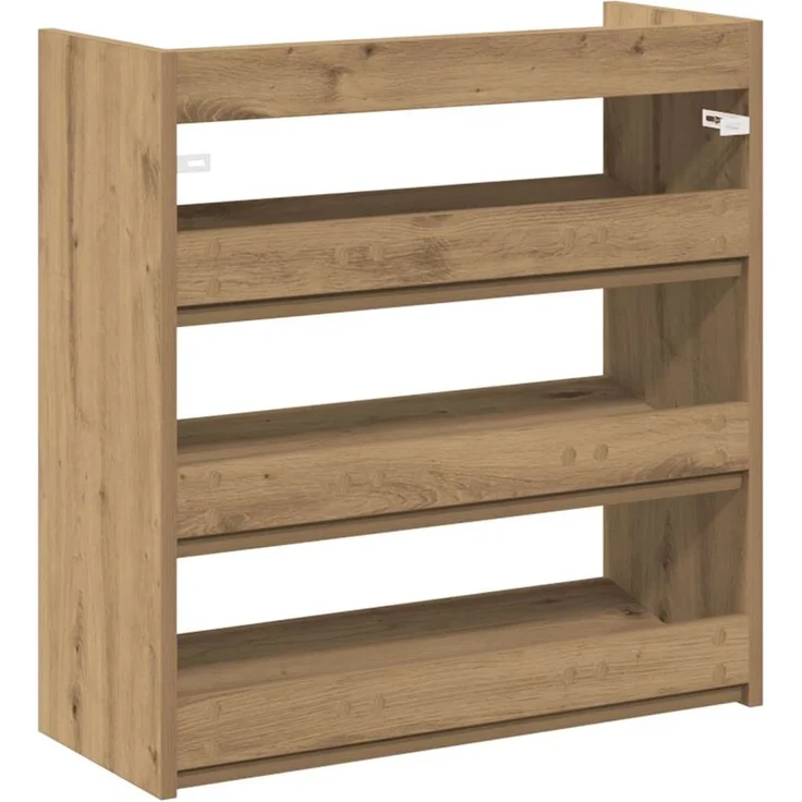 vidaXL Schuhregal Artisan-Eiche 60x25x62 cm Holzwerkstoff 859895 – Bild 5
