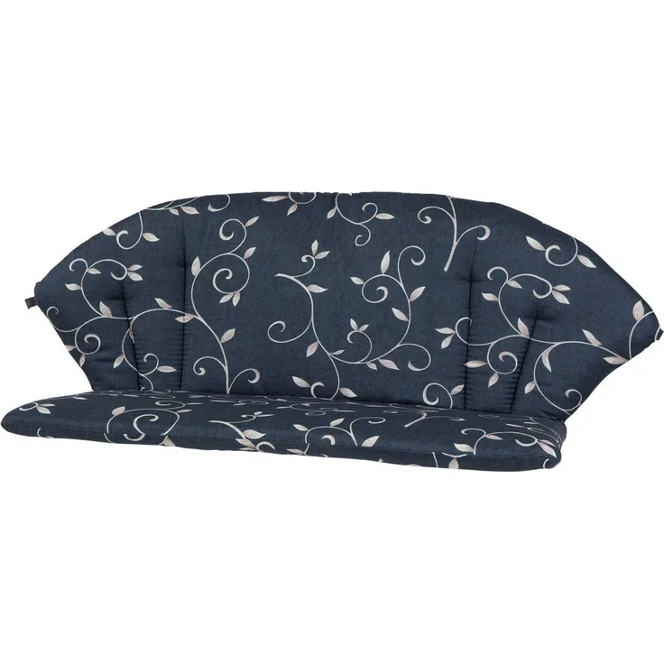 KETTtex Bankauflage für Royal Garden MWH Bank Elegance 2223 anthrazit Ranke KETTtex, (1 St), Klettband