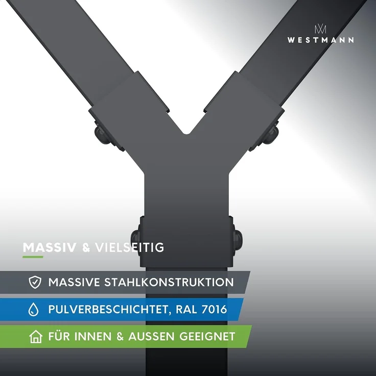 Westmann Castra B | Metall Kaminholzregal innen – Bild 4