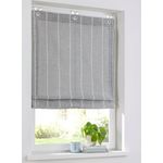 Kutti Raffrollo Raya, mit Hakenaufhängung, ohne Bohren, freihängend, mit Edelstahlhaken