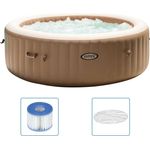 Intex Sprudelmassagewanne Rund PureSpa 216x71 cm 6 Personen 93293