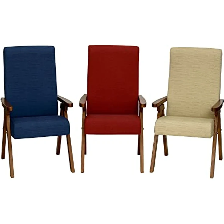 ESSEGI SRL Flamme Sessel, Buche, blau, Large – Bild 10