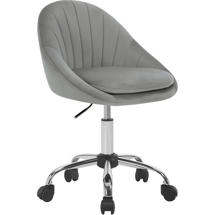 Woltu Bürostuhl (1 St), ergonomisch, Schminkstuhl, Schreibtischstuhl 150 kg belastbar