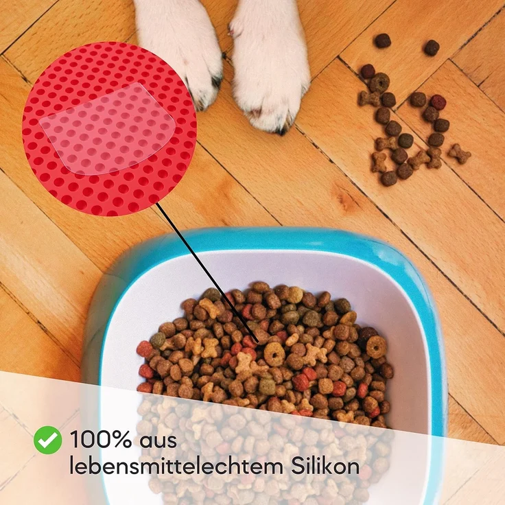 Coradoma Silikonform Backmatte Hundekekse Mini Halbkugeln 1cm Silikonmatte Hundeleckerli – Bild 5