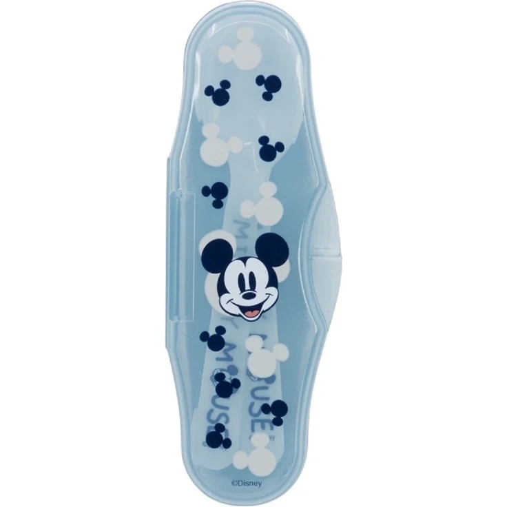 Disney Mickey Mouse Kinderlöffel Set 2-teilig im Reiseetui – Bild 4