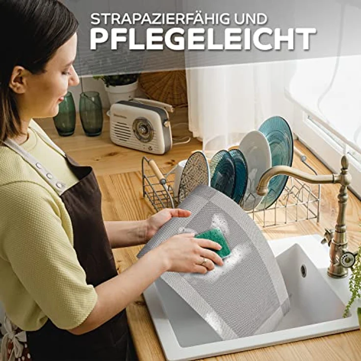 Loco Bird Platzset rechteckig aus PVC, (Tischset Abwischbar PVC-Untersetzer, 6-St, Waschbare Tischuntersetzer Platzdeckchen), Untersetzer PVC-Matte – Bild 6