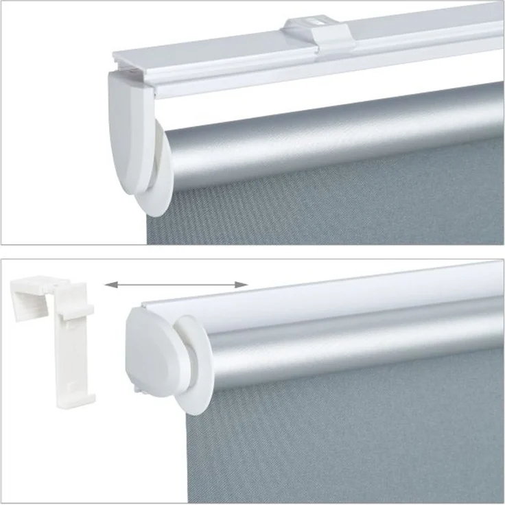 Relaxdays Graues Thermorollo 160 cm lang – Bild 7