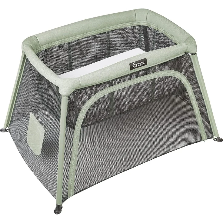 Babymoov Moov & Comfy 3-in-1 Reisebett für Babys und Kleinkinder - bis 20kg, mit zwei Ebenen, Beistellbett für Neugeborene – Bild 1
