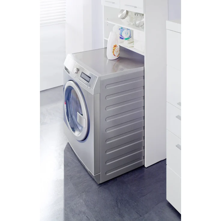 Trendteam 'Amanda' Hochschrank, Holz, Weiß Hochglanz, 190 x 31 x 73 cm – Bild 13