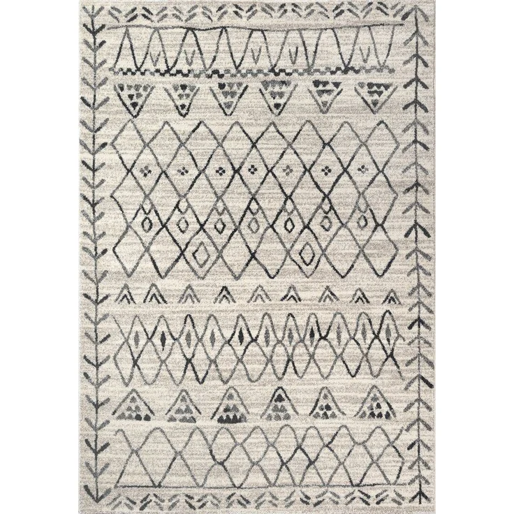 Sanat Teppich Boho 8200, rechteckig, Höhe: 10 mm, Kurzflor, robust, Boho, Scandic, für Fussbodenheizung geeignet – Bild 1