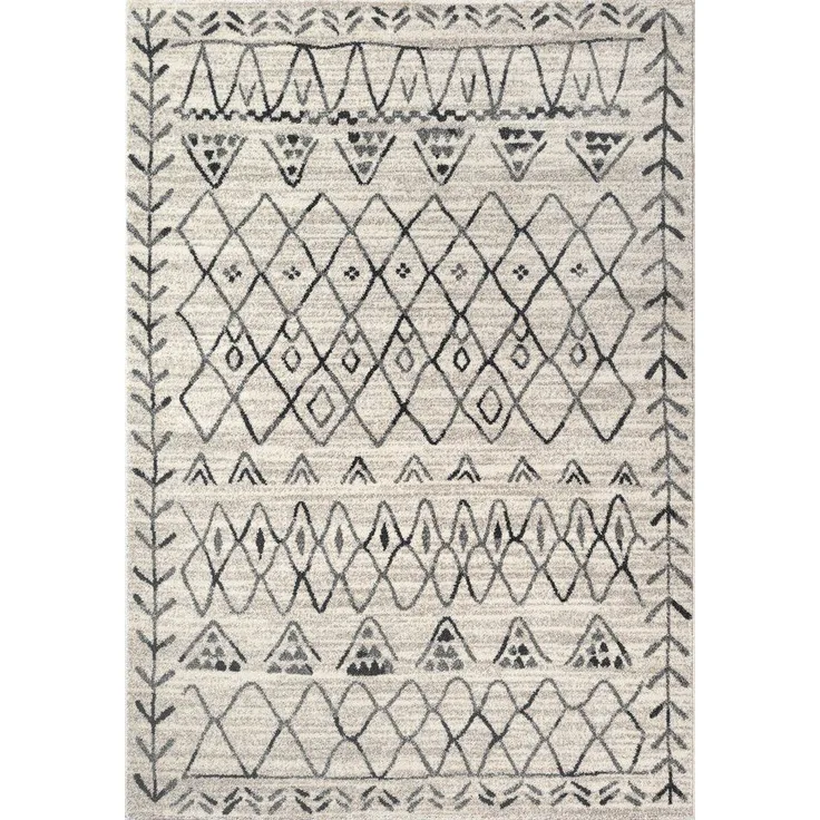 Sanat Teppich Boho 8200, rechteckig, Höhe: 10 mm, Kurzflor, robust, Boho, Scandic, für Fussbodenheizung geeignet