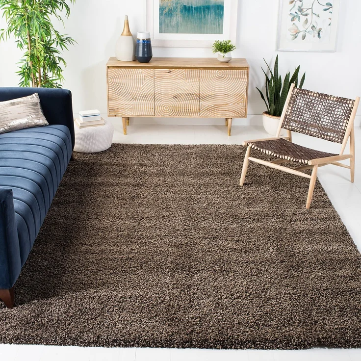 SAFAVIEH Zottelig Teppich für Wohnzimmer, Esszimmer, Schlafzimmer - California Shag Collection, Hoher Flor, Pilz, 201 X 290 cm