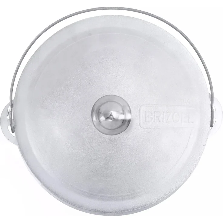 Aluminium Kasan 4 L Kazan aus Aluguss mit Bügel und Deckel Kessel Asien Topf Tatarskij Schmortopf – Bild 2