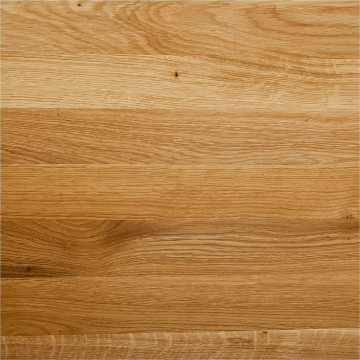 Linea Natura 'WINTERTUR' Schreibtisch, Massivholz Eiche, 140 x 77 x 65 cm, mit 2 Schubladen – Bild 6