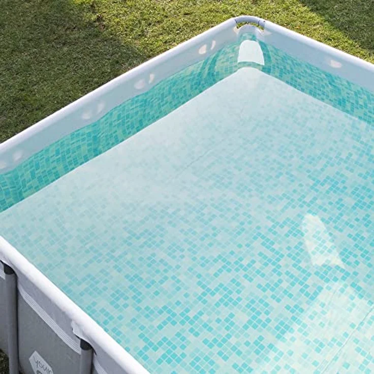 yourGEAR Rechteckpool Familien Pool 4x2x1m Stahlrahmenbecken Gartenpool Schwimmbecken – Bild 10