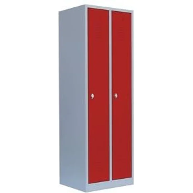 Steelboxx Spind Spind, Garderobenschrank, Stahlschrank, Metallschrank, Kleiderspind (1-St) Komplett verschweißt und montiert – Bild 6