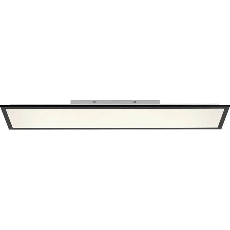 JUST LIGHT LED Deckenleuchte "Flat" 24 W, CCT Farbwechsel, Fernbedienung, 100x25 cm, Deckenlampe, Wohnzimmer Lampe – Bild 5