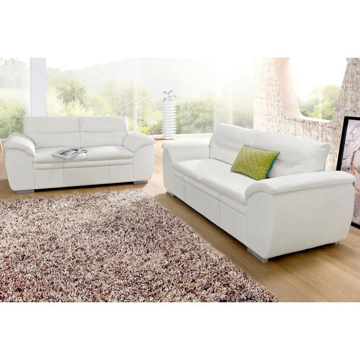 COTTA Polstergarnitur Leandra, Set bestehend aus: 2-Sitzer & 2,5-Sitzer