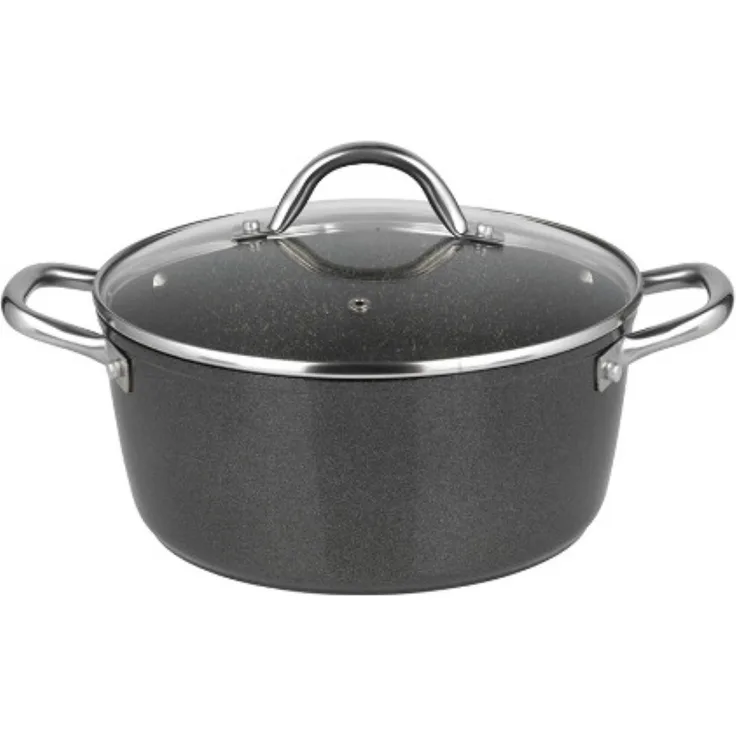 Topf mit Deckel und EDS-Griffen 28cm