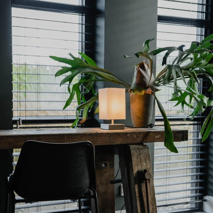 Qazqa Tischleuchte Milo, ohne Leuchtmittel, E14, Weiß, Modern, Stahl, 1-flammig – Bild 8