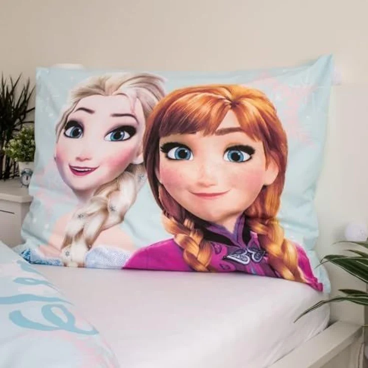 Disney Frozen Bettwäsche Set – Baumwolle Kinderbettwäsche 140x200 + 70x90 cm – Bild 4
