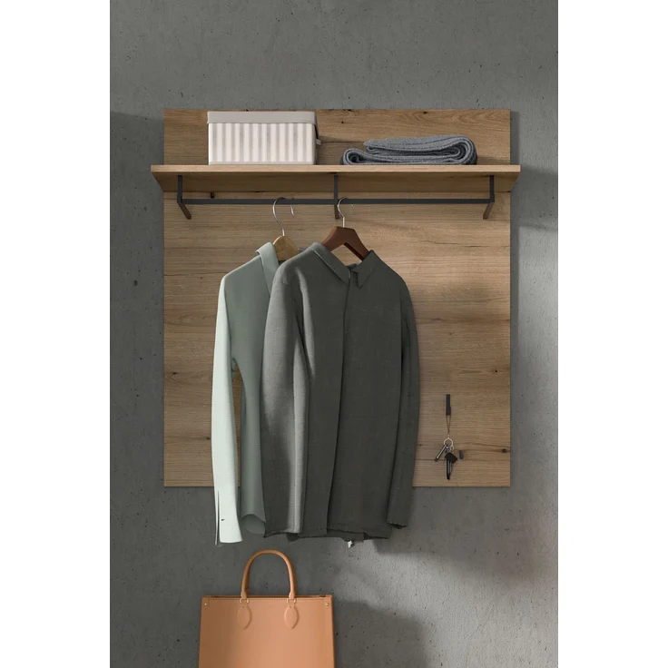 Paneel (B/H/T: 90x98x27 cm) in Evoke Oak Nachbildung – Bild 5