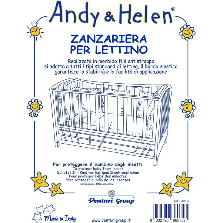 Andy & Helen A018 Wickelkissenüberzug Spannbetttuch, – Bild 3