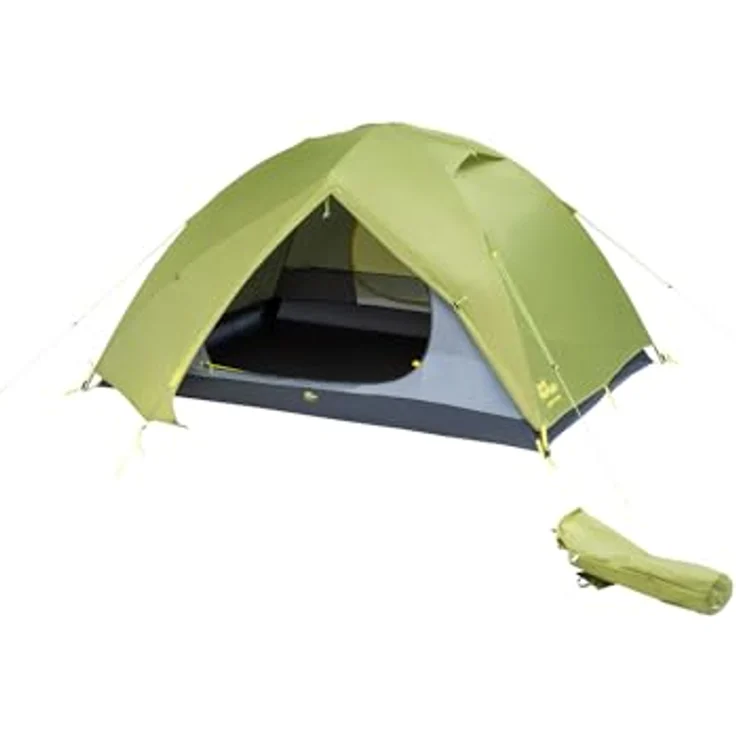 Jack Wolfskin Skyrocket Iii Kuppelzelt, Ginkgo Green, Recycelte Materialien, Leicht, Einheitsgröße – Bild 4