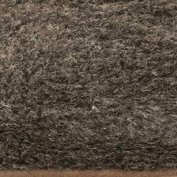 Wolldecke Merino Farbe: Braun | Größe: 140 x 200 – Bild 4