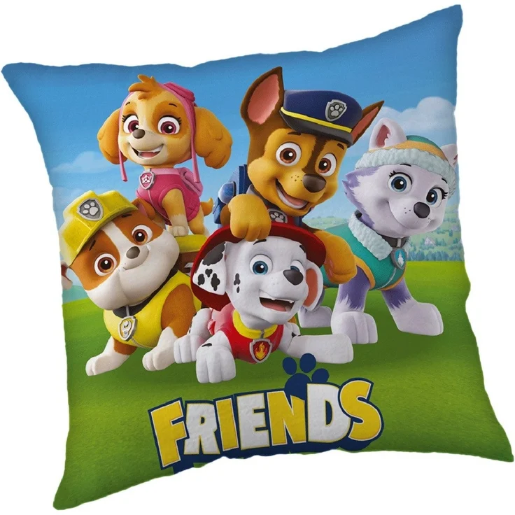 Paw Patrol Kopfkissen (1 Stück) Premium Dekokissen mit beidseitigem Digitaldruck – Bild 1