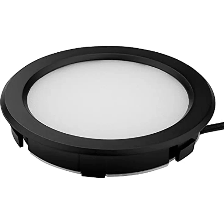 SOTECH Domus Line LED Einbaustrahler STELLA, 12V/2,5W, warmweiß 2700 K, Einbau-Ø 68 mm, schwarz – Bild 3