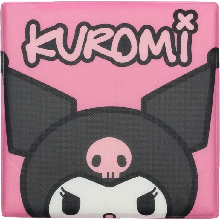 Kuromi Aufbewahrungsbox mit Sitzfunktion und Stauraum 30 × 30 × 30 cm – Bild 3
