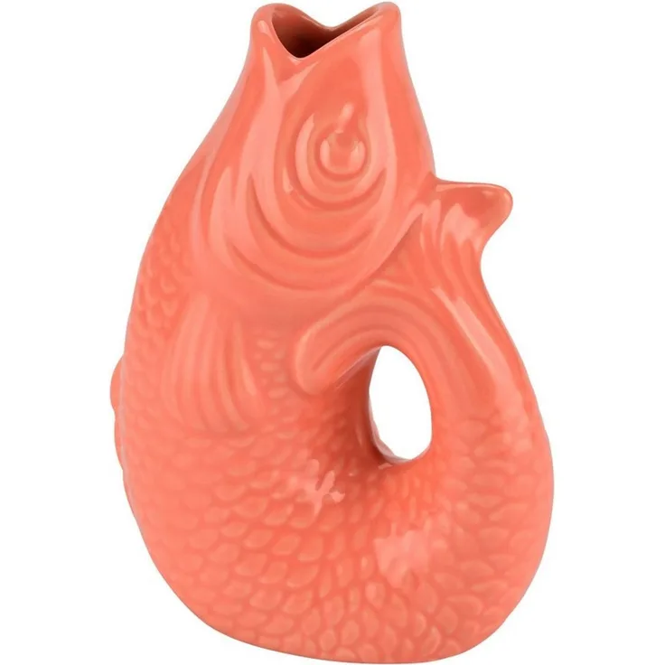 Gift Company Monsieur Carafon Fisch Vase XS salmon 0,2 L