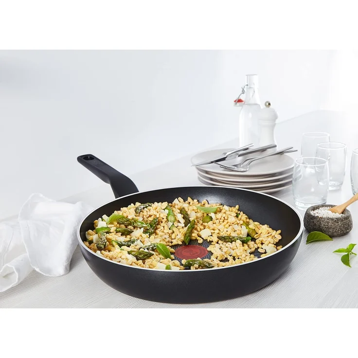 Tefal Bratpfanne Generous Cook, Aluminium (1-tlg), Thermo-Signal-Temperaturanzeiger, Induktion – Bild 9