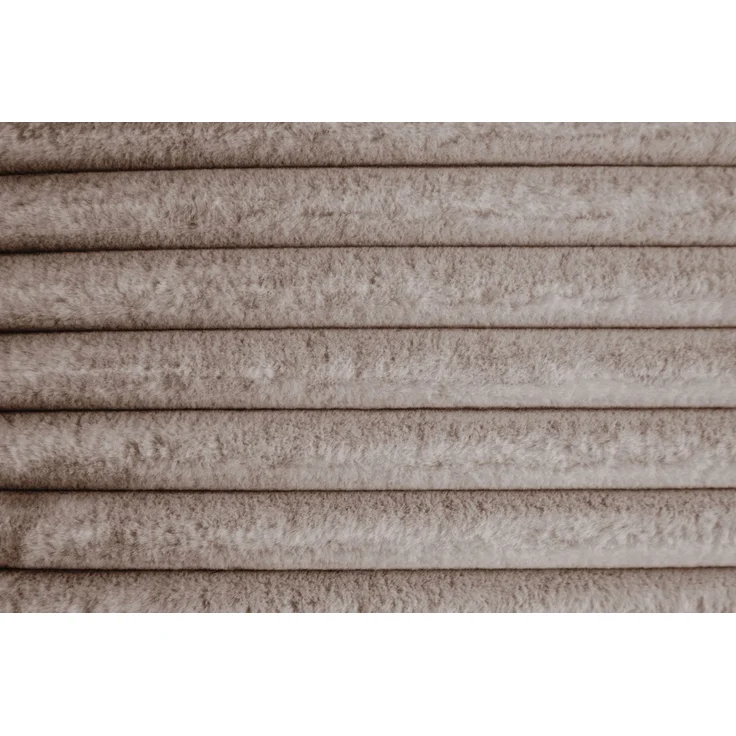 KAWOLA Hocker WIOLO SOFT Sitzelement für Modulsofa Weicher Breitcord taupe 43 x 111 x 111 cm – Bild 5