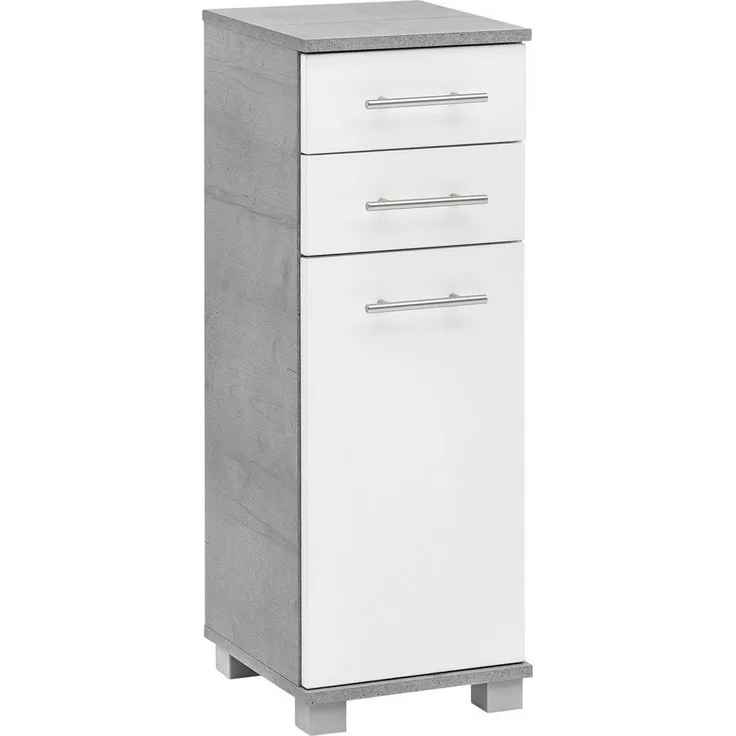 Schildmeyer Midischrank 30,3 x 88,6 x 32,6 cm steingrau