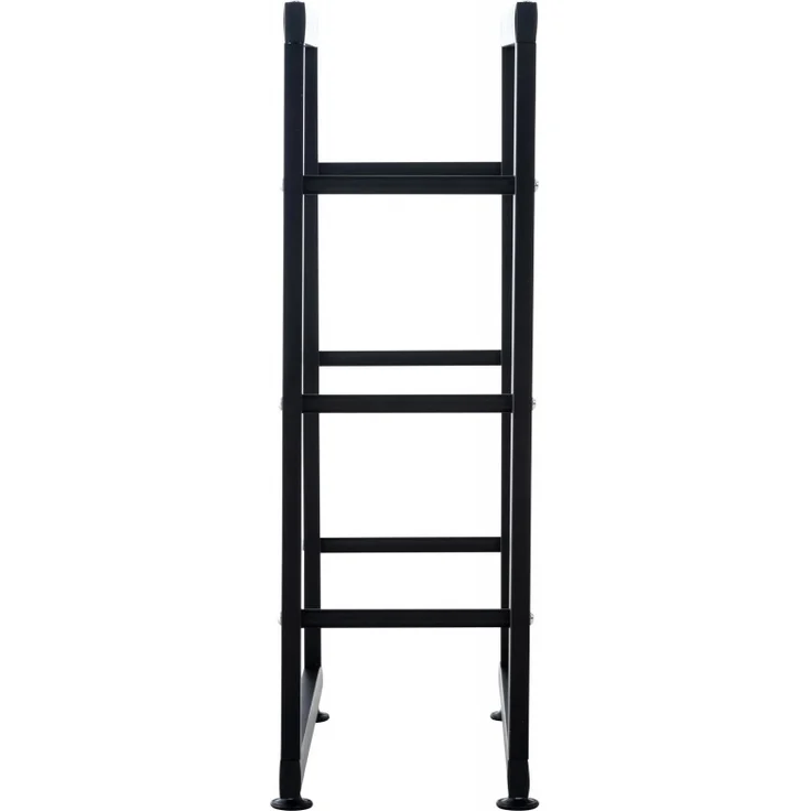 CLP Kaminholzständer Keri V2,schwarz 25x80x100 cm – Bild 3