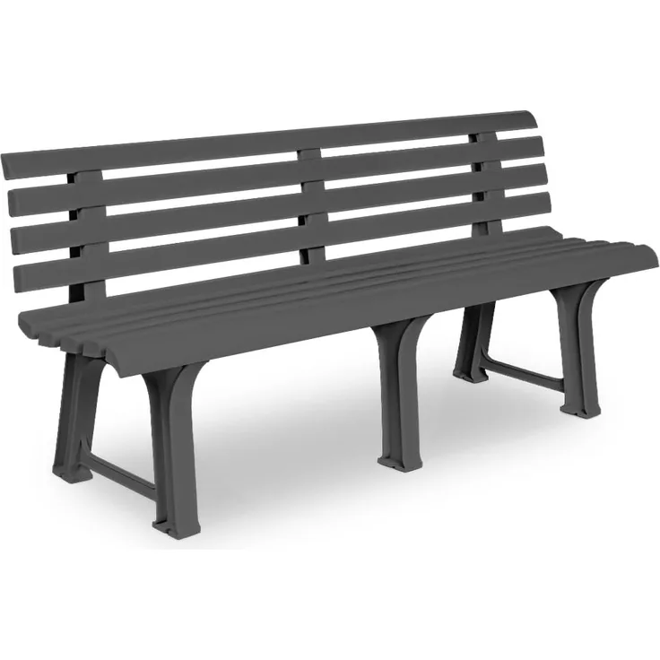 Markenartikel Gartenbank 3-Sitzer natur 145 x 49 x 74