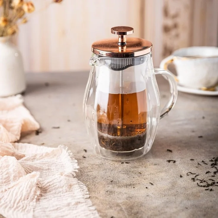 Klausberg Klausberg French Press Kaffee- und Teezubereiter 0,35l KB7721 – Bild 6
