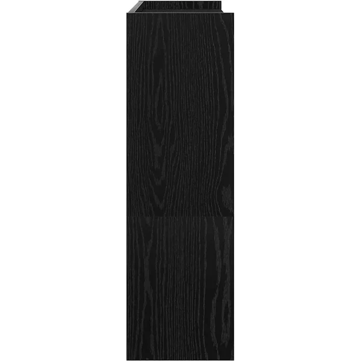 vidaXL Schuhregal Schwarz 80x25x81 cm Holzwerkstoff 859906 – Bild 4