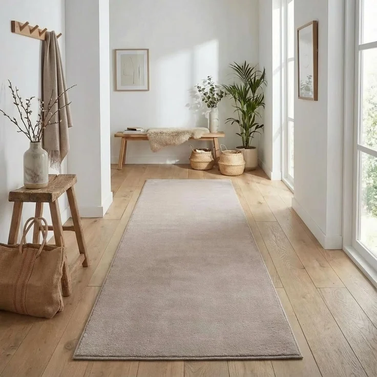 Jimri Teppich Fluffy flauschiger Teppich Läufer Hochwertige Kurzflor Teppich, Läufer – Bild 1